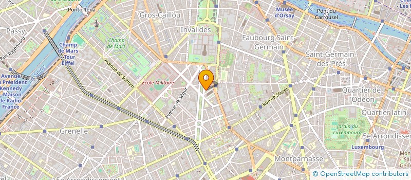 localisation de l'entreprise MONSIEUR BENJAMIN DUHAMEL  PARIS