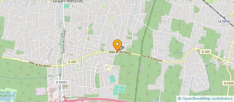 localisation de l'entreprise MONSIEUR BENJAMIN DUMOUCHEL à GUJAN-MESTRAS