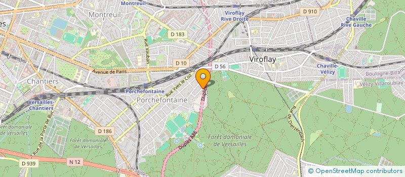 localisation de l'entreprise MONSIEUR BENJAMIN DUNY à VERSAILLES