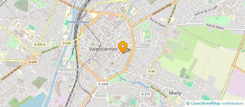 localisation de l'entreprise MONSIEUR BENJAMIN DUPLOUICH à VALENCIENNES