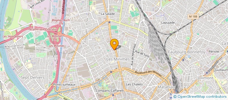 localisation de l'entreprise MONSIEUR BENJAMIN DUPONT à TOULOUSE