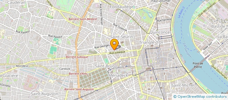 localisation de l'entreprise MONSIEUR BENJAMIN DUPOUY  BORDEAUX