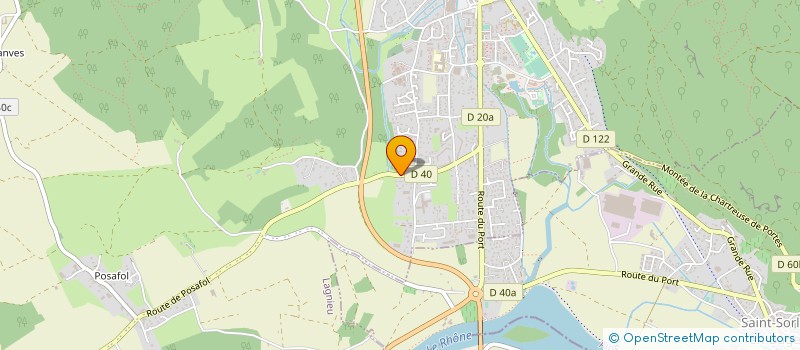 localisation de l'entreprise MONSIEUR BENJAMIN DUPRAT  LAGNIEU