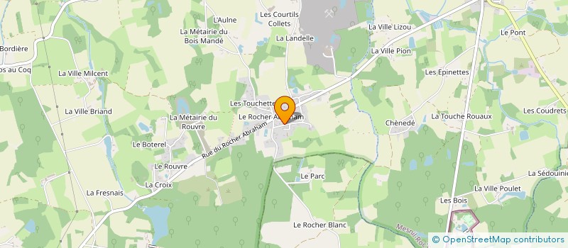 localisation de l'entreprise MONSIEUR BENJAMIN DUPRE  MESNIL-ROC'H