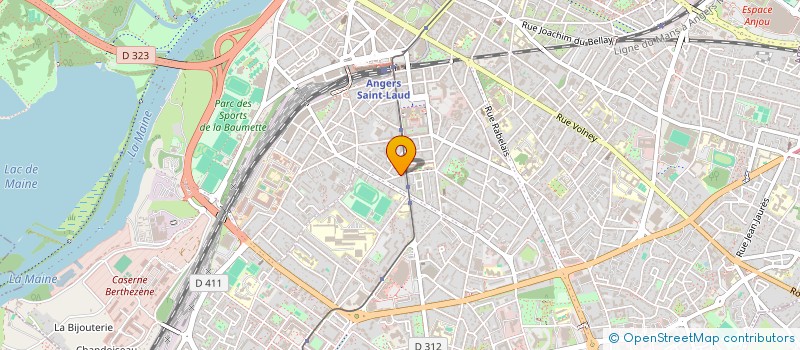 localisation de l'entreprise MONSIEUR BENJAMIN DUPUIS à ANGERS