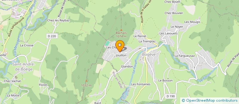 localisation de l'entreprise MONSIEUR BENJAMIN DVOSKINE  BOGEVE