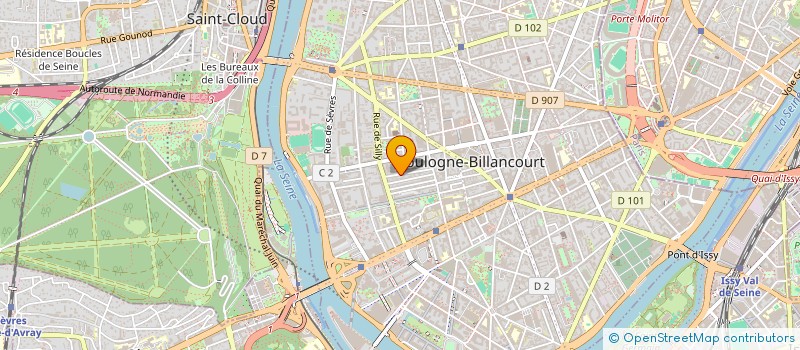 localisation de l'entreprise MONSIEUR BENJAMIN EHANNO  BOULOGNE-BILLANCOURT