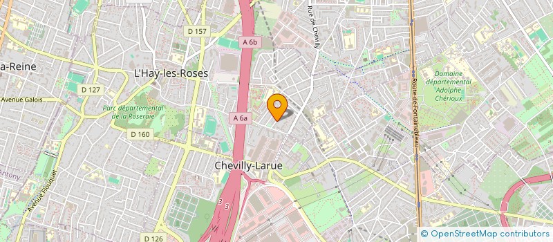 localisation de l'entreprise MONSIEUR BENJAMIN EL MOUMNI  CHOISY-LE-ROI