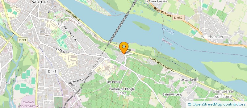 localisation de l'entreprise MONSIEUR BENJAMIN ELIAS FILIPPINI  SAUMUR