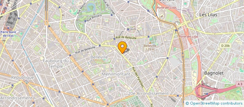 localisation de l'entreprise MONSIEUR BENJAMIN EMILE  PARIS