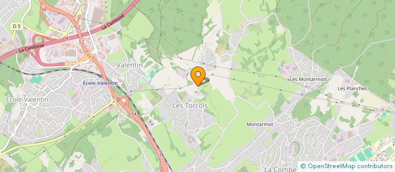 localisation de l'entreprise MONSIEUR BENJAMIN ERARD  BESANCON