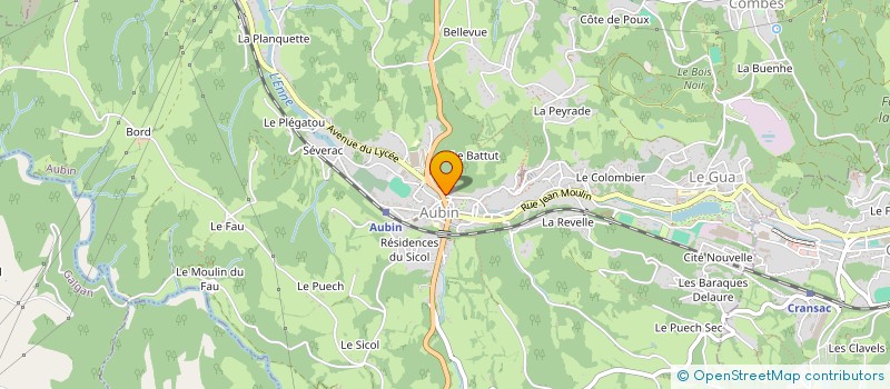 localisation de l'entreprise MONSIEUR BENJAMIN ERNOUF  AUBIN