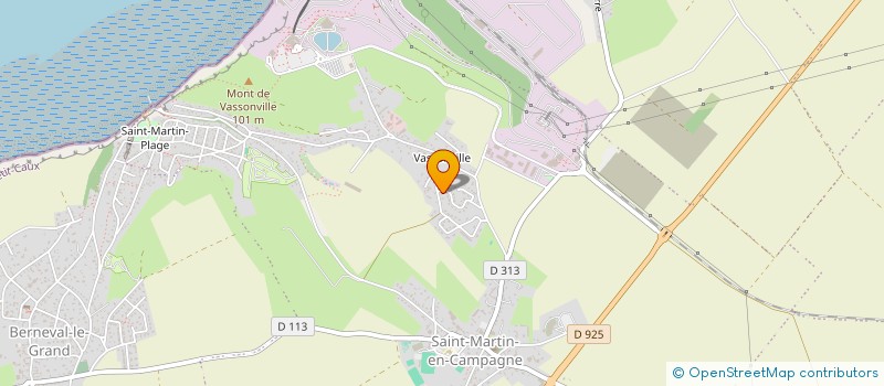 localisation de l'entreprise MONSIEUR BENJAMIN ESNAULT  PETIT-CAUX