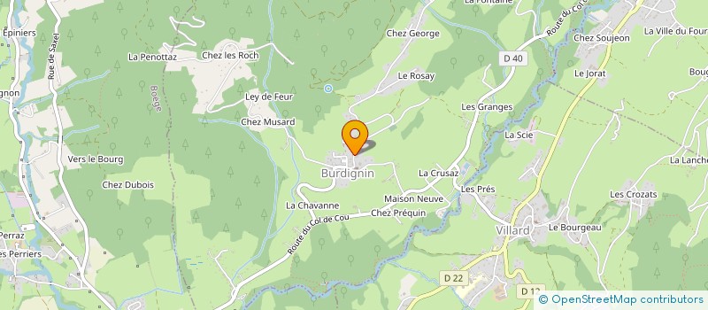 localisation de l'entreprise MONSIEUR BENJAMIN ETIENNE  BURDIGNIN