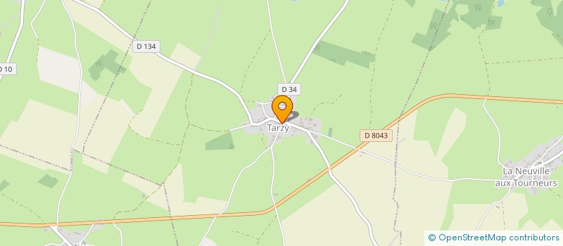 localisation de l'entreprise MONSIEUR BENJAMIN FAILLON  TARZY