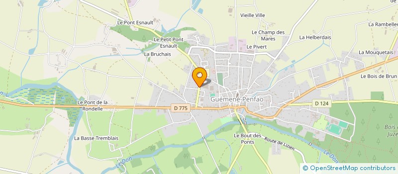 localisation de l'entreprise MONSIEUR BENJAMIN FATSCHER à GUEMENE-PENFAO