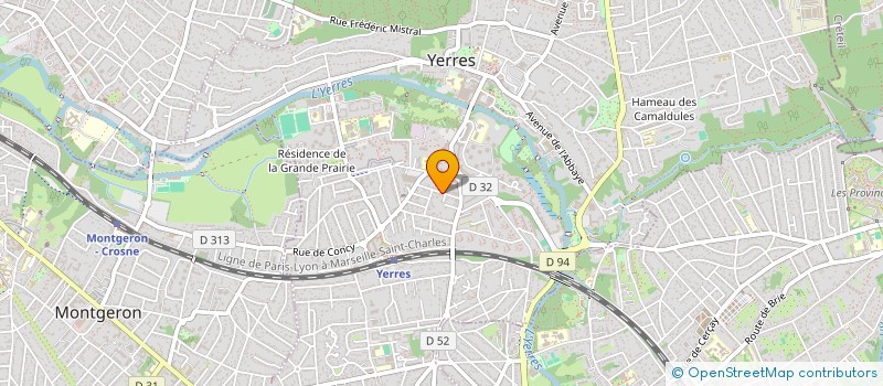 localisation de l'entreprise MONSIEUR BENJAMIN FAVIER  YERRES