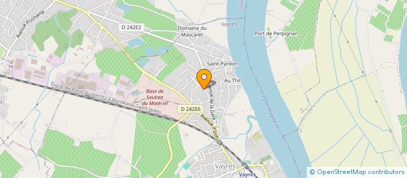 localisation de l'entreprise MONSIEUR BENJAMIN FELT  VAYRES