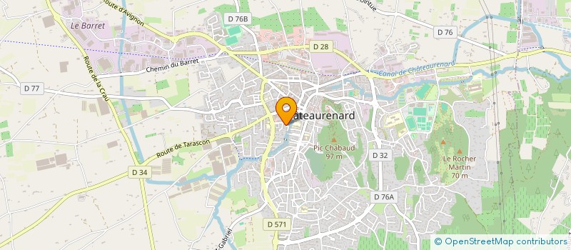 localisation de l'entreprise MONSIEUR BENJAMIN FERNANDEZ à CHATEAURENARD
