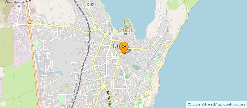 localisation de l'entreprise MONSIEUR BENJAMIN FERNANDEZ  ISTRES