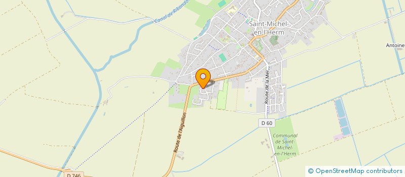 localisation de l'entreprise MONSIEUR BENJAMIN FERRET  LUCON