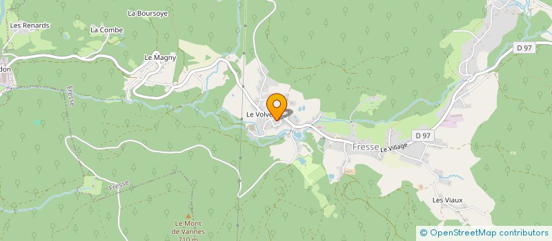 localisation de l'entreprise MONSIEUR BENJAMIN FERRETTI  FRESSE