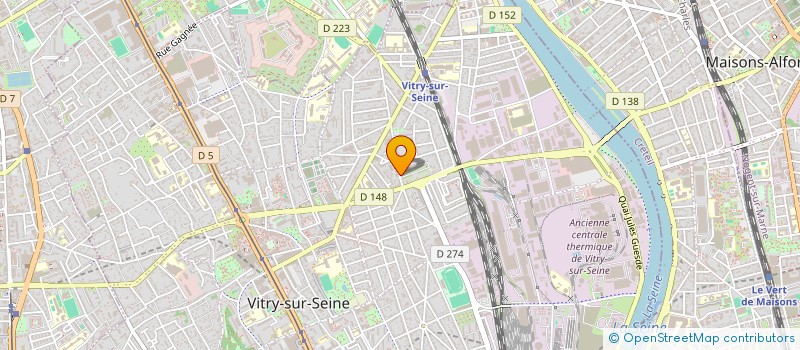localisation de l'entreprise MONSIEUR BENJAMIN FEYFANT à VITRY-SUR-SEINE