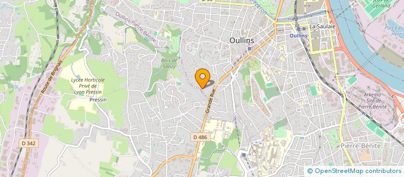 localisation de l'entreprise MONSIEUR BENJAMIN FLEURY à OULLINS-PIERRE-BENITE