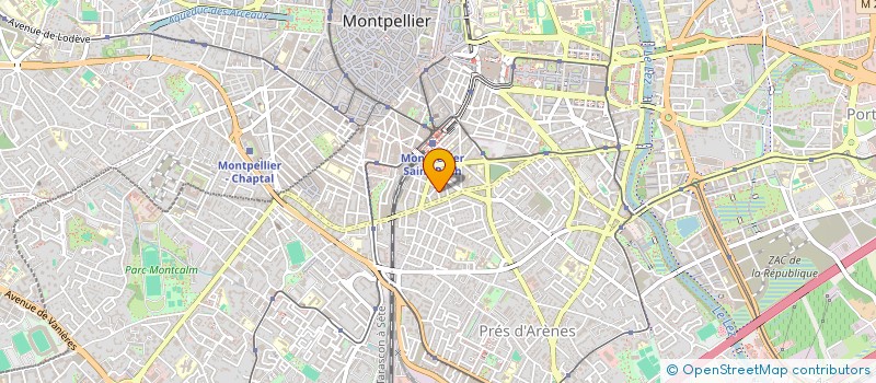 localisation de l'entreprise MONSIEUR BENJAMIN FLORAND à MONTPELLIER