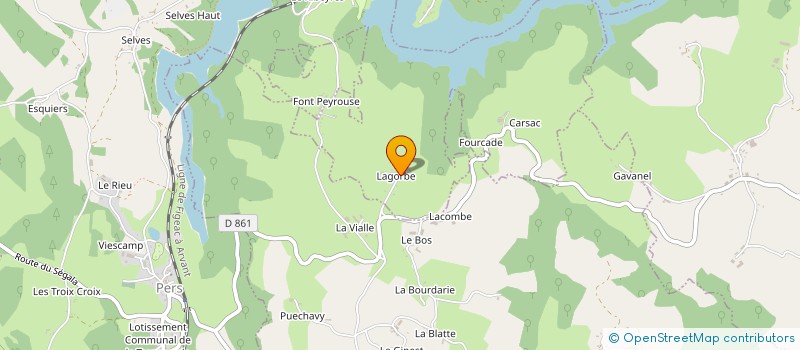localisation de l'entreprise MONSIEUR BENJAMIN FLORIS à LE ROUGET-PERS