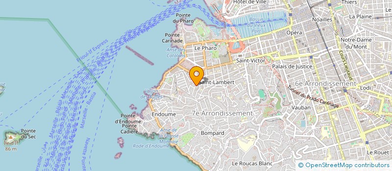 localisation de l'entreprise MONSIEUR BENJAMIN FLOUW à MARSEILLE