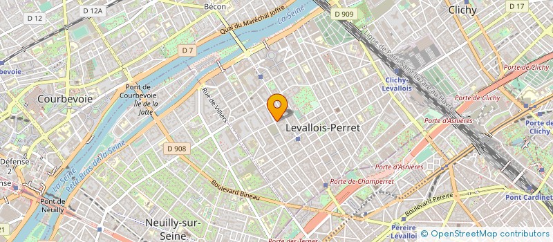 localisation de l'entreprise MONSIEUR BENJAMIN FOGEL à LEVALLOIS-PERRET