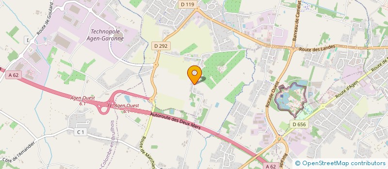 localisation de l'entreprise MONSIEUR BENJAMIN FORD  BRAX