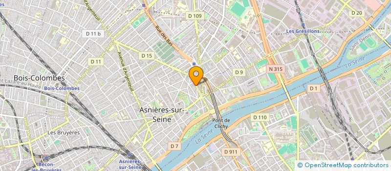 localisation de l'entreprise MONSIEUR BENJAMIN FORGEOT  ASNIERES-SUR-SEINE