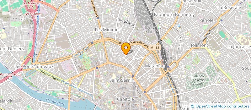 localisation de l'entreprise MONSIEUR BENJAMIN FORGUES à TOULOUSE
