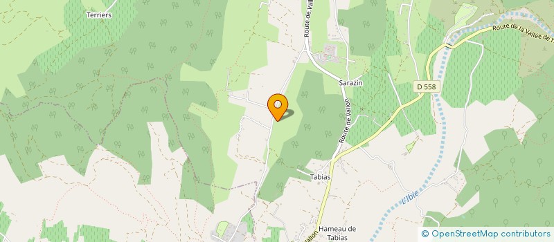 localisation de l'entreprise MONSIEUR BENJAMIN FORON  VALLON-PONT-D'ARC