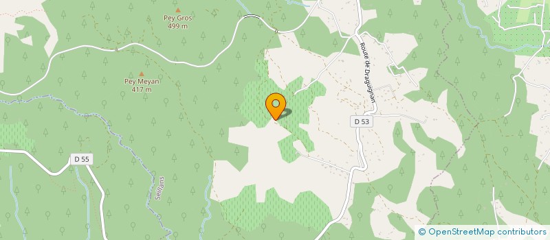 localisation de l'entreprise MONSIEUR BENJAMIN FOSSET  SEILLANS