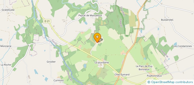 localisation de l'entreprise MONSIEUR BENJAMIN FOUCAUT à PAGEAS
