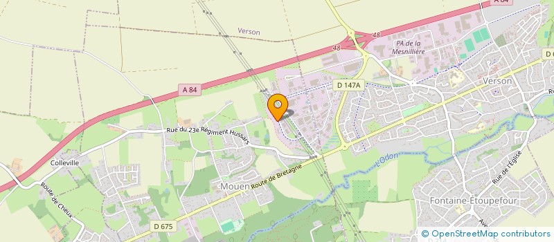 localisation de l'entreprise MONSIEUR BENJAMIN FOURCHEGUE  MOUEN