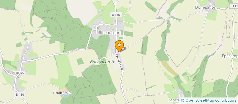 localisation de l'entreprise MONSIEUR BENJAMIN FOURNET  FREVENT