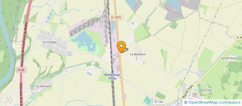 localisation de l'entreprise MONSIEUR BENJAMIN FOURNIER  AMBRONAY