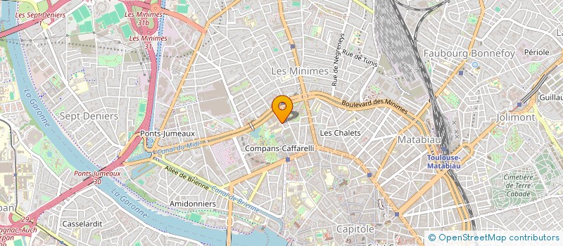 localisation de l'entreprise MONSIEUR BENJAMIN FRANCOMME à TOULOUSE
