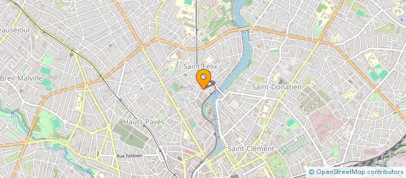 localisation de l'entreprise MONSIEUR BENJAMIN FRAQUET à NANTES