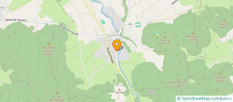 localisation de l'entreprise MONSIEUR BENJAMIN FRERE  SOUEICH