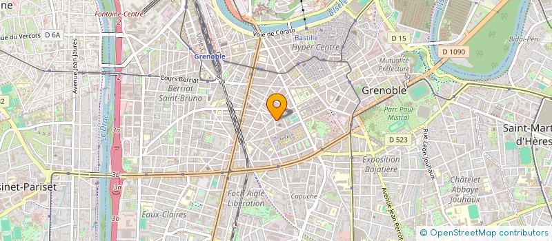 localisation de l'entreprise MONSIEUR BENJAMIN FUCHS  SAINT-HEAND