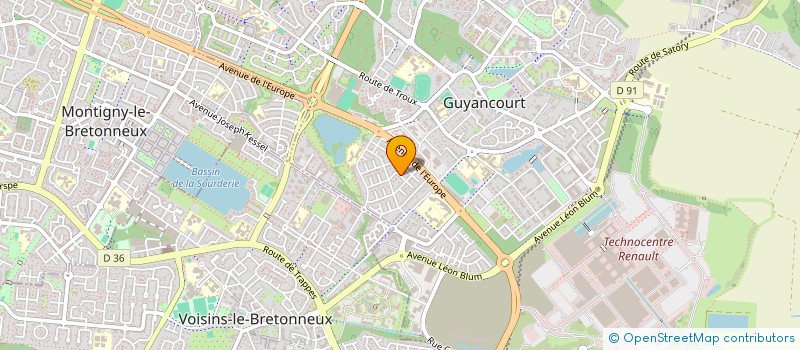 localisation de l'entreprise MONSIEUR BENJAMIN FULCRAND à STRASBOURG