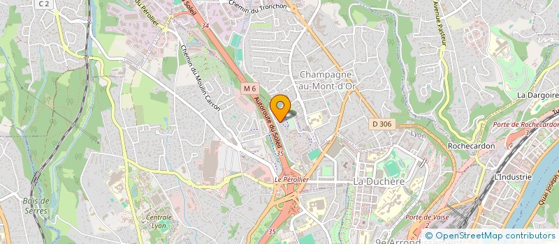 localisation de l'entreprise MONSIEUR BENJAMIN GABAY  ECULLY