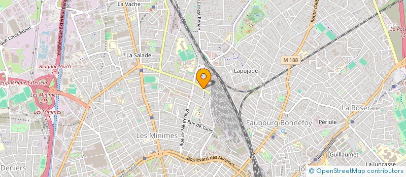 localisation de l'entreprise MONSIEUR BENJAMIN GAINVILLE à TOULOUSE