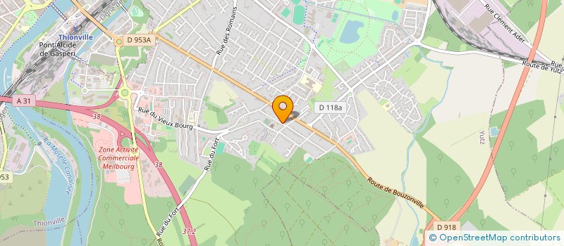 localisation de l'entreprise MONSIEUR BENJAMIN GALANO  YUTZ