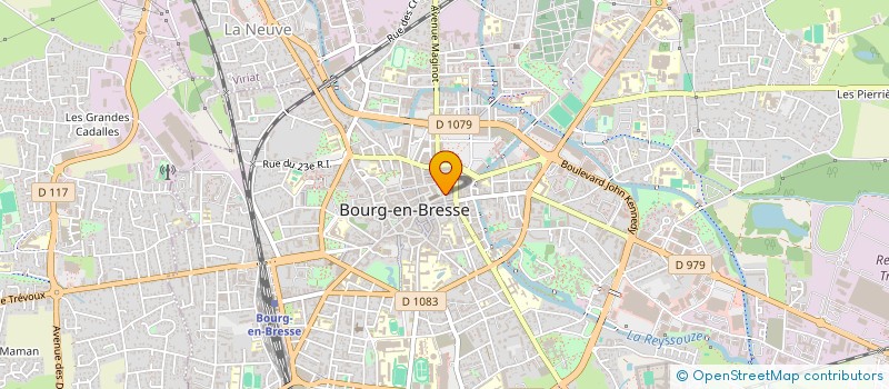 localisation de l'entreprise MONSIEUR BENJAMIN GALET à BOURG-EN-BRESSE